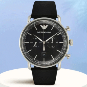 emporio armani aviator analog watch